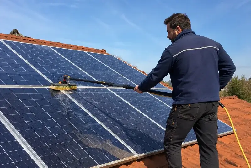 Nettoyage et entretien de panneaux solaires à Saint-Faust